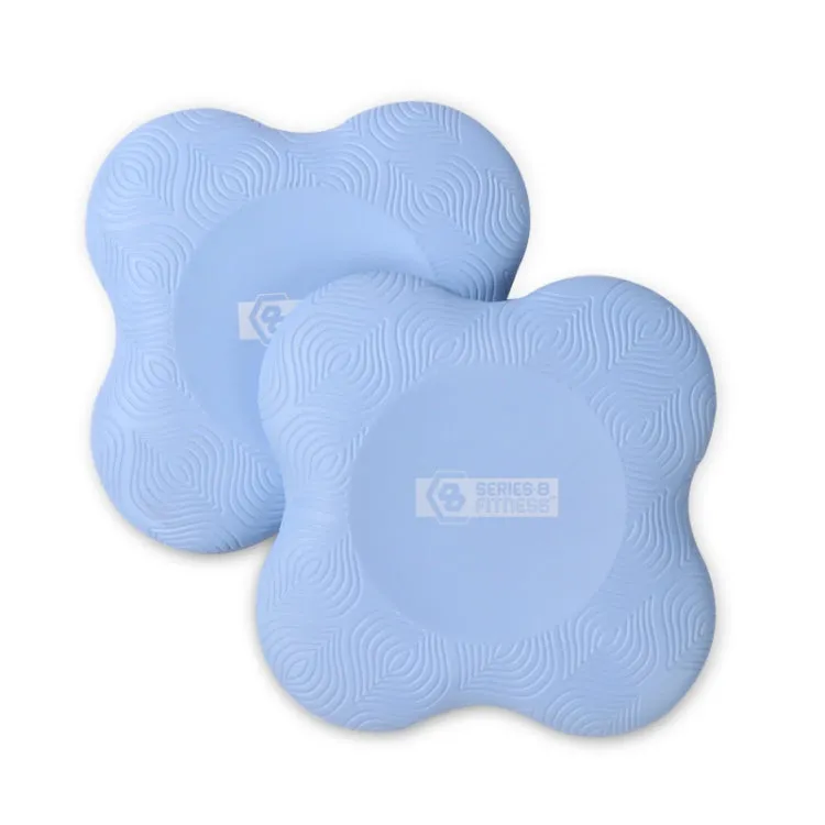 1 PC Flat Support Elbow Pads Yoga Knee Pads(Light Blue)