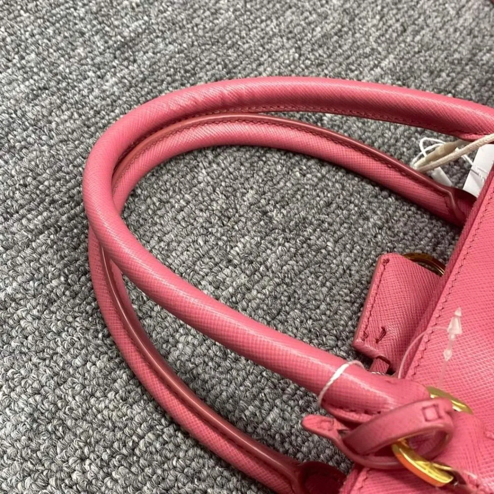 100% Authentic PRADA Galleria Leather Satchel