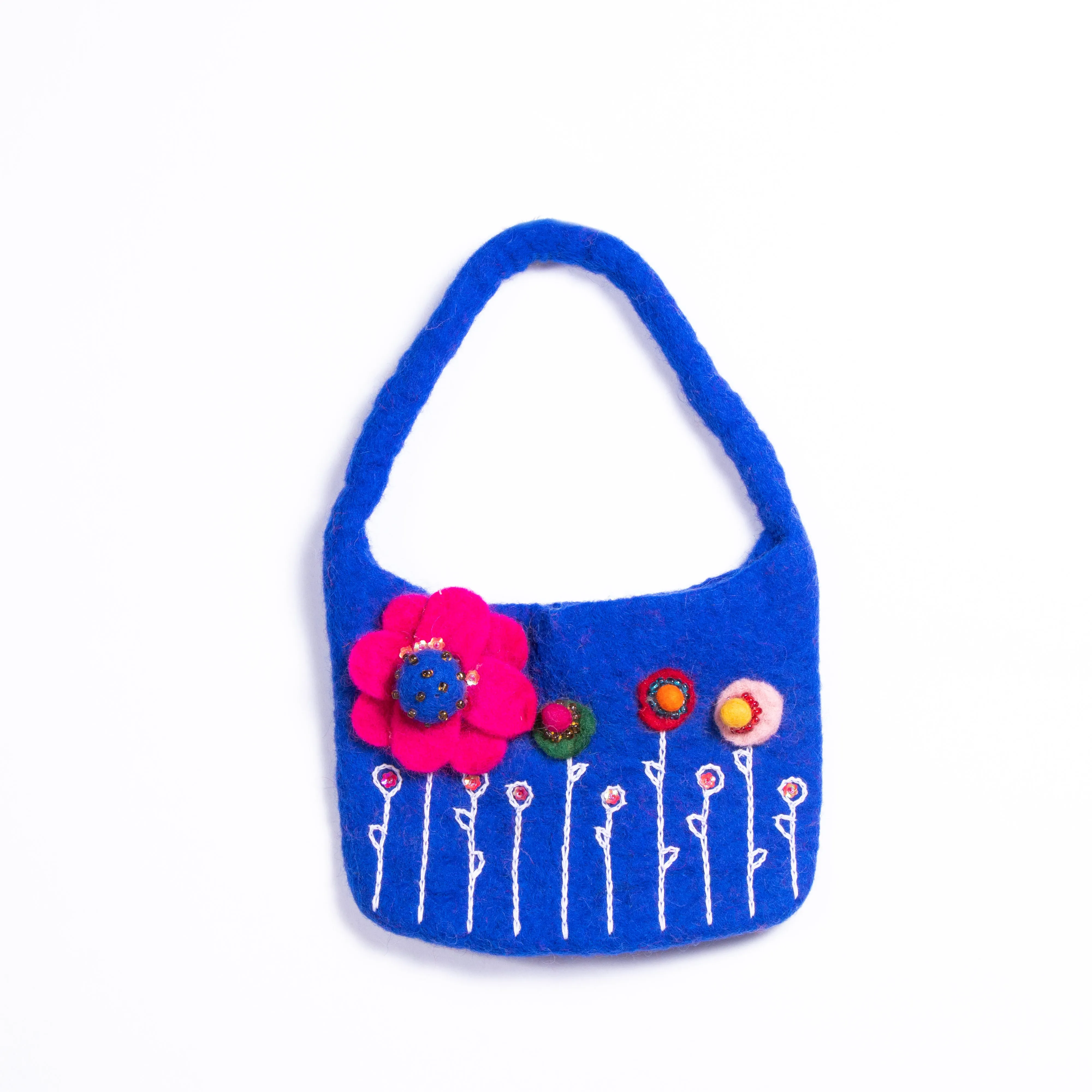 100% pure wool felt handbag/Felt handbag