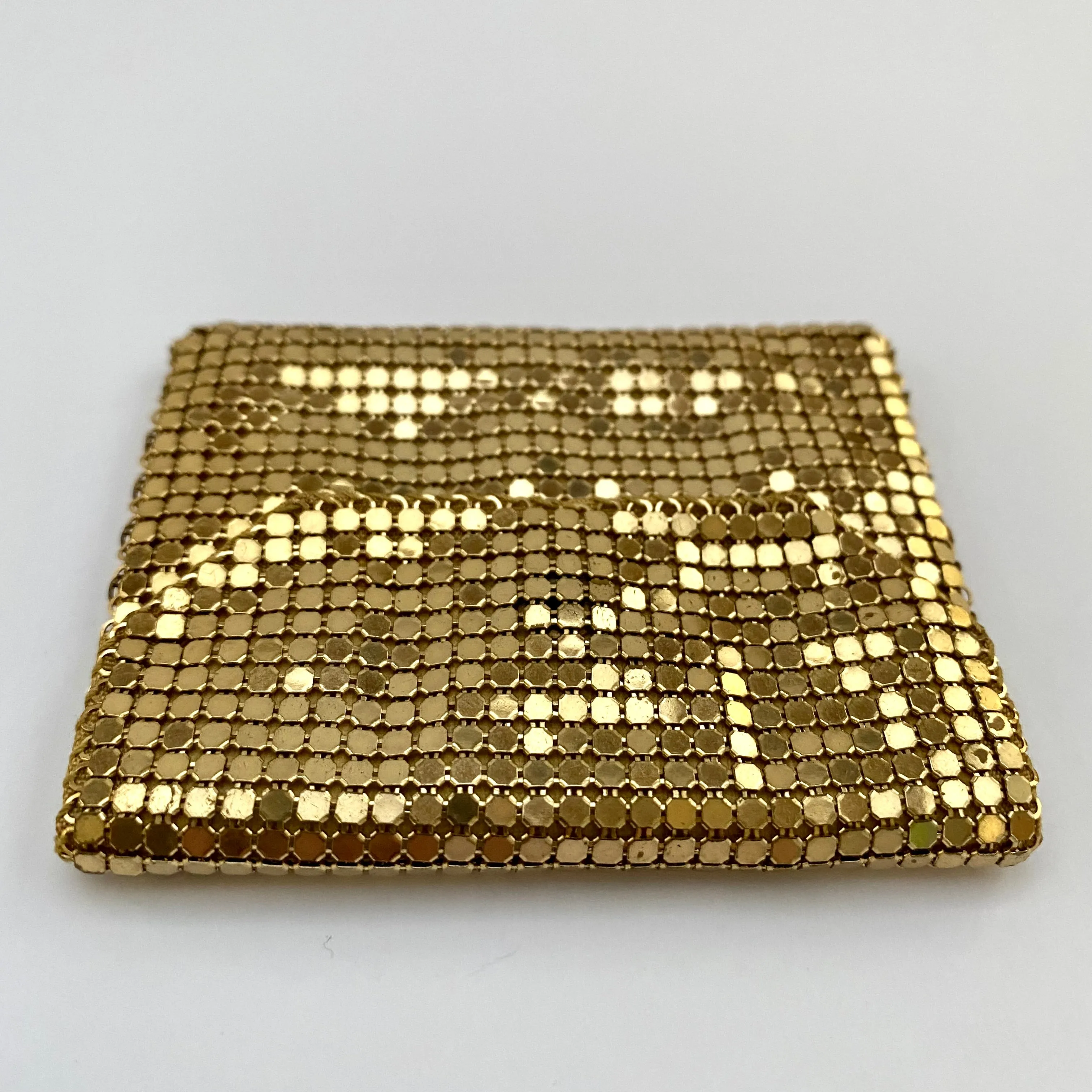 1950s Gold Chain Mesh Purse