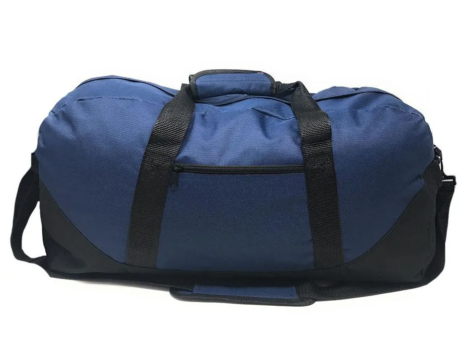 21 inch Large Duffle Bags Two Tone Work Travel Sports Gym Carry-On Luggage