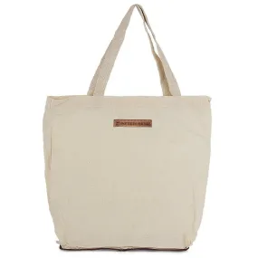 5073 AMS | Leather Cotton Tote Shopping Bag - Prepack of 10