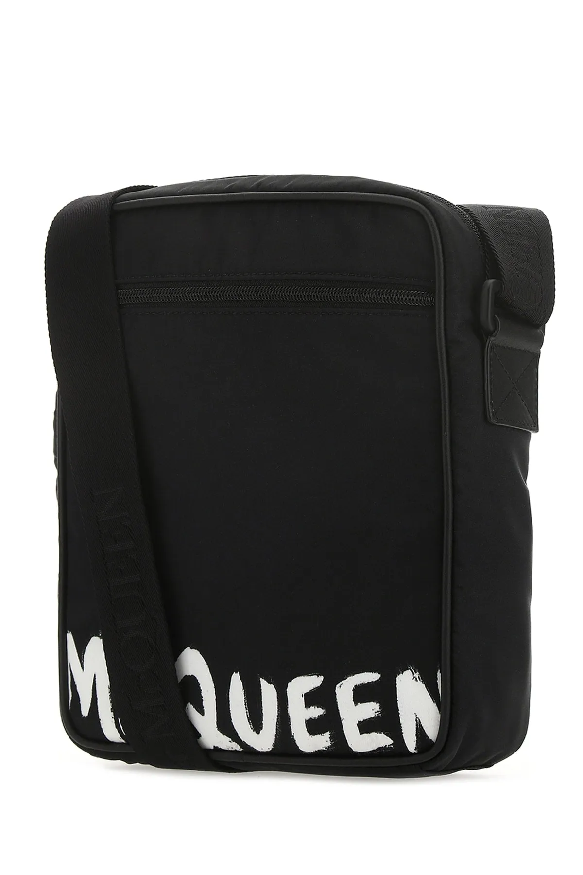 Alexander McQueen Graffiti Logo Messenger Bag