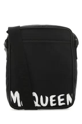 Alexander McQueen Graffiti Logo Messenger Bag