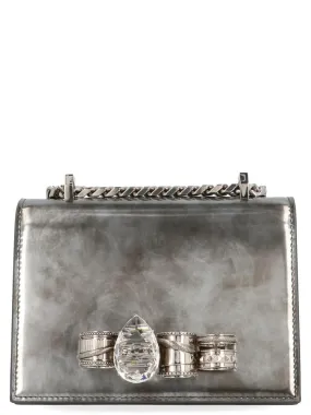 Alexander McQueen Jewel Embellished Crossbody Bag