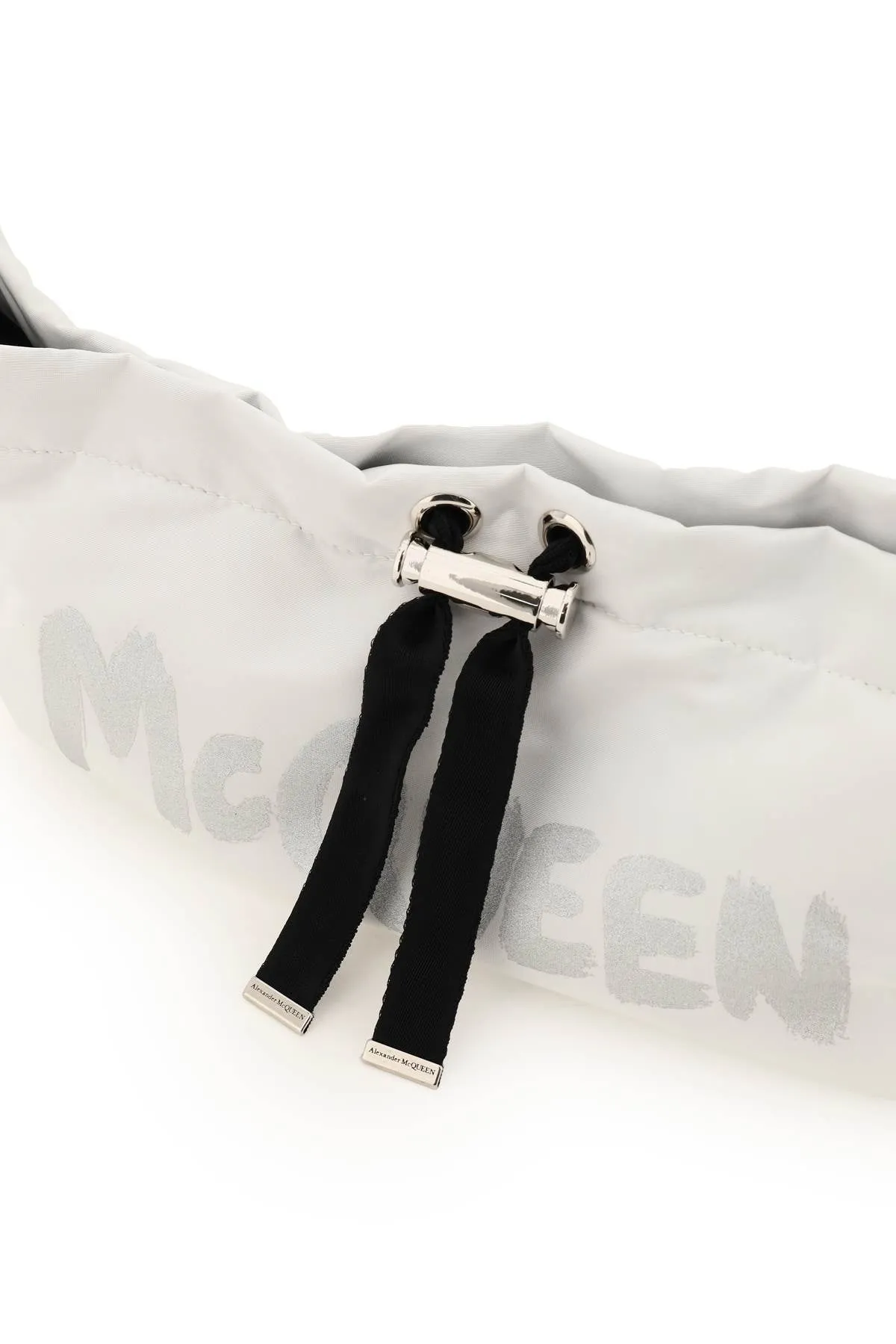 Alexander McQueen Logo Print Mini Shoulder Bag