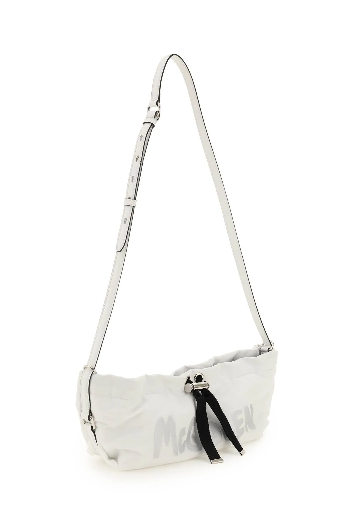 Alexander McQueen Logo Print Mini Shoulder Bag