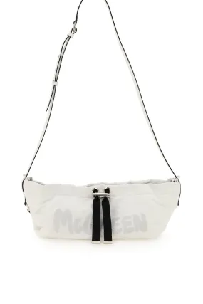 Alexander McQueen Logo Print Mini Shoulder Bag