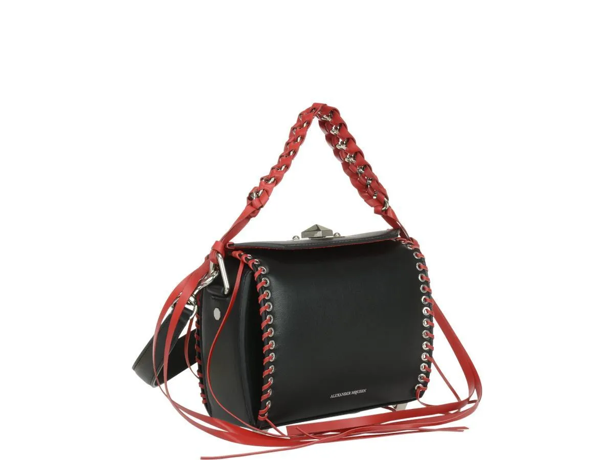 Alexander McQueen Tassle Box Tote Bag