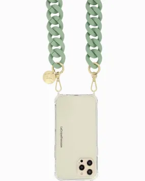 Alice Phone Chain Matt Green | La Coque Francaise