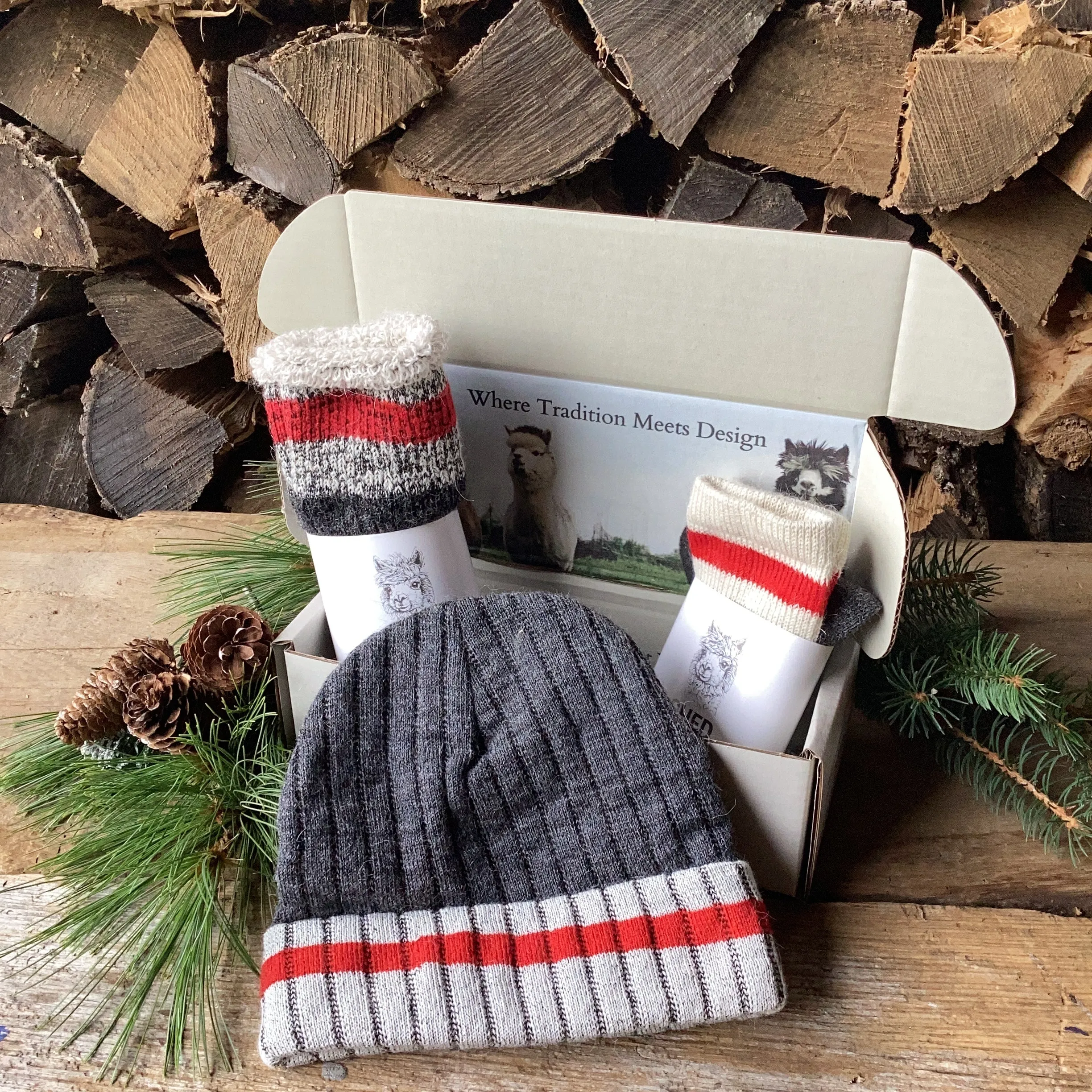 Alpaca Gift Set - “Winter Workman”