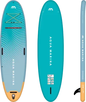 Aqua Marina BT-23DHP Dhyana 10'8" Inflatable Stand Up Paddle Board Fitness Series New