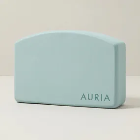 Arched Foam Yoga Block - Aerial Blue