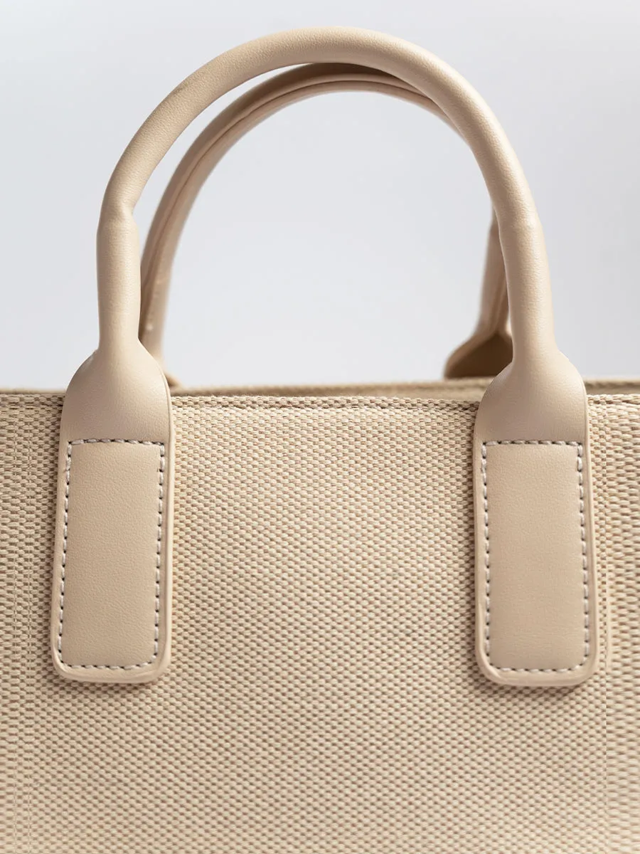 Aria Canvas Bucket Bag