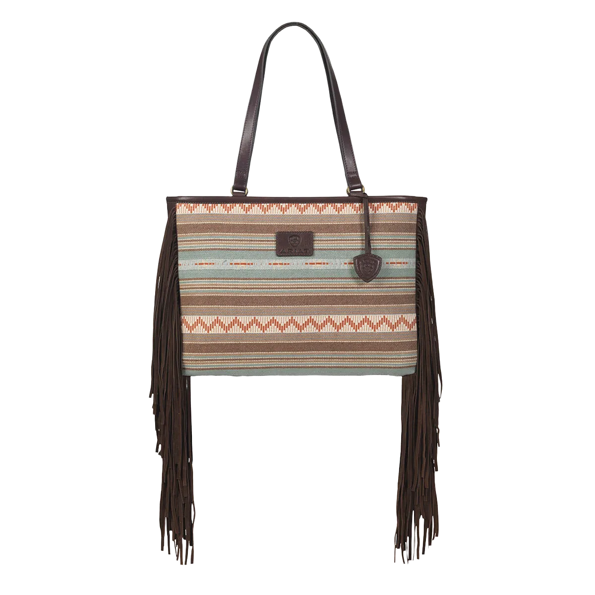 Ariat Ladies Serape Fringed Brown Purse A770002002