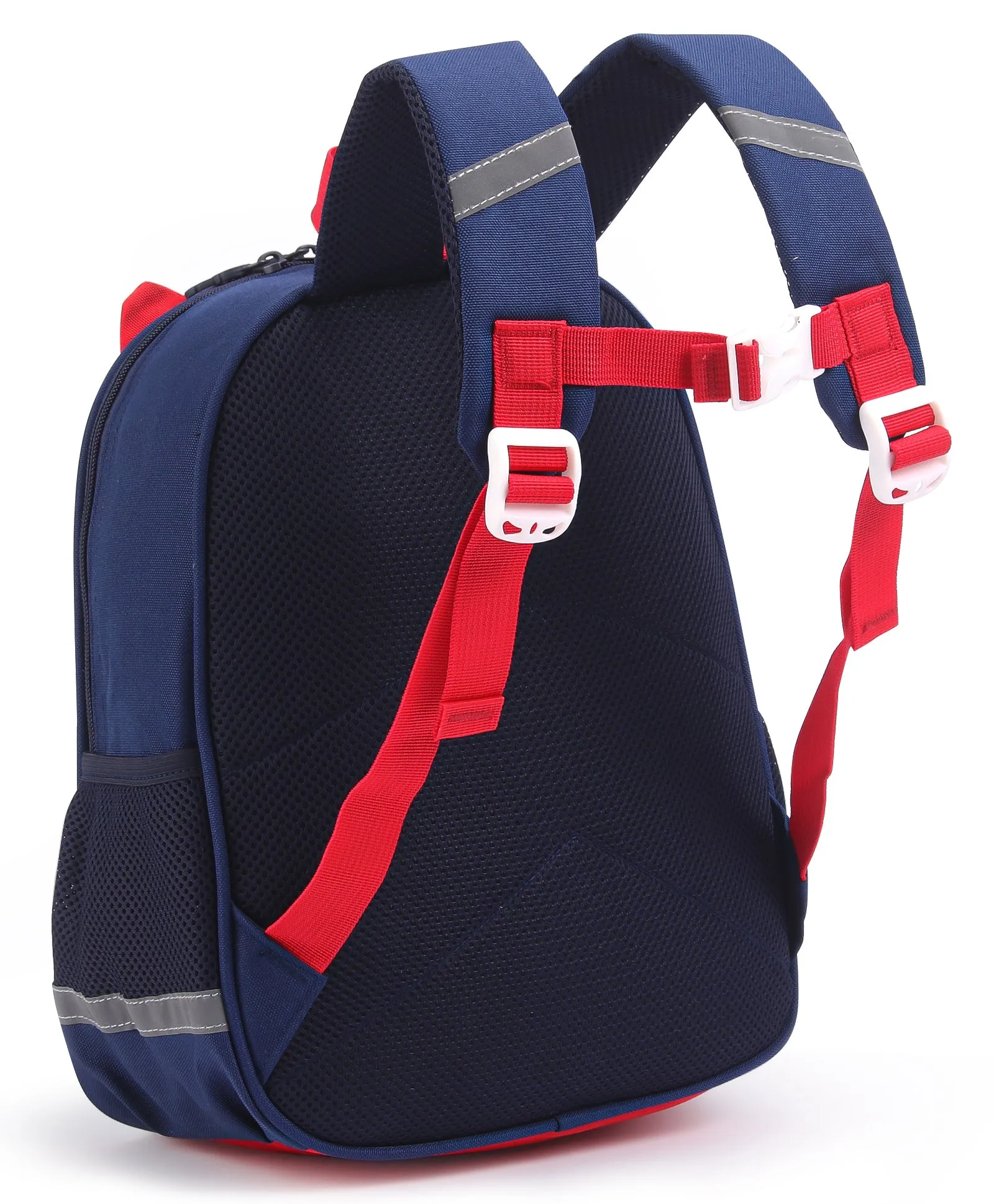 Astro Design Front Pocket Backpack - Blue & Red