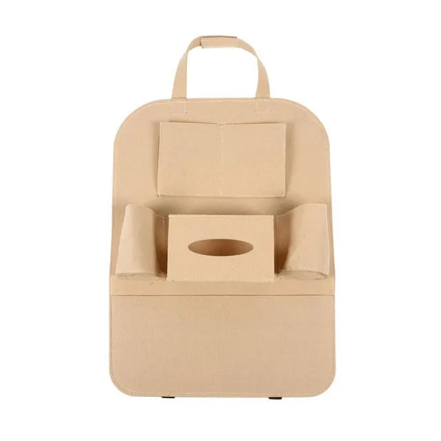 Auto Car Back Seat Storage bag Car Seat Cover Organizer Holder Bottle tissue box Magazine Cup Food Phone Bag backseat Organizer