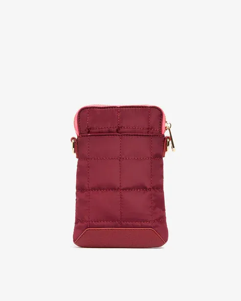 BAKER PHONE BAG | Burgundy