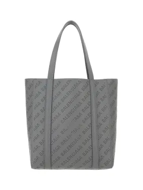 Balenciaga Allover Printed Everyday XXS Tote Bag