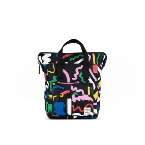 Bantry B Small Backpack - Scribble Print