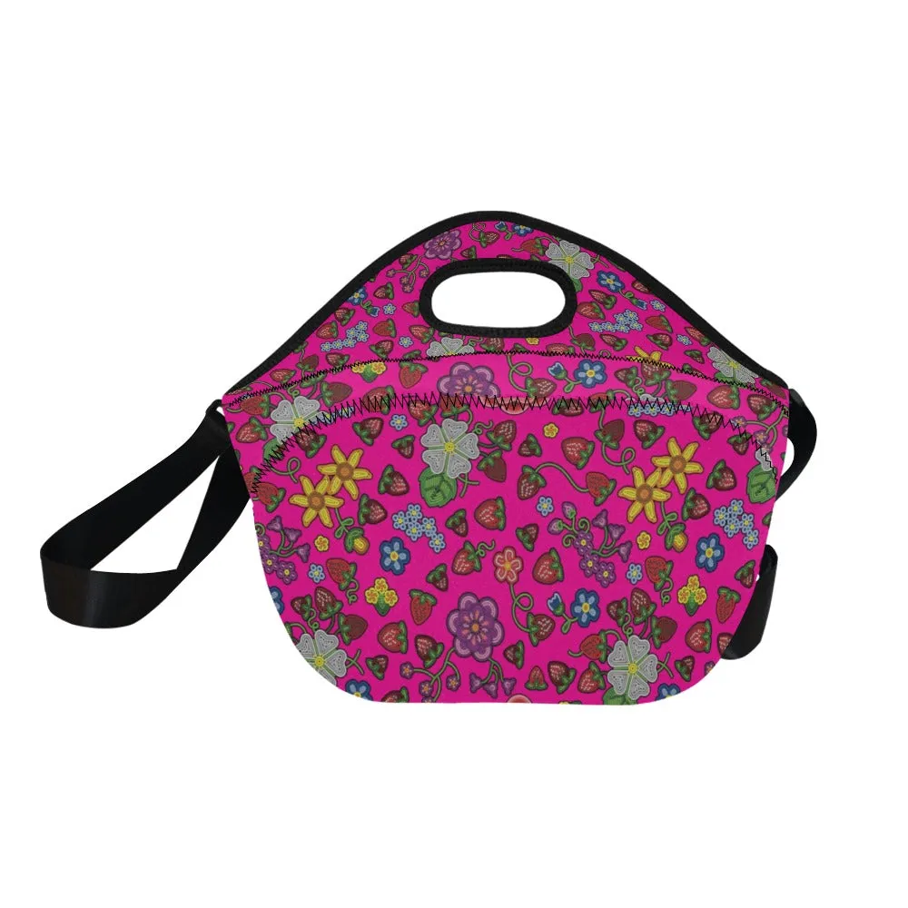 Berry Pop Blush Neoprene Lunch Bag/Large