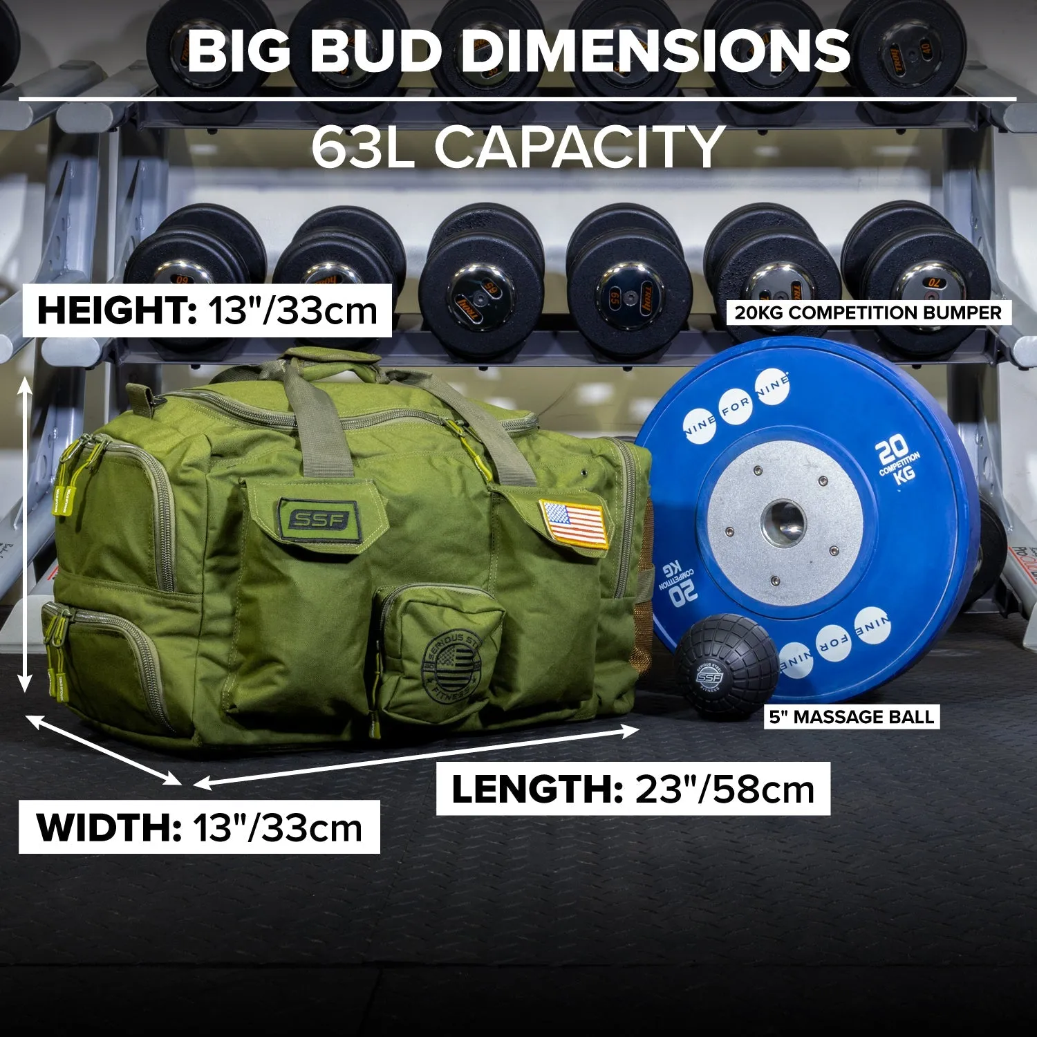 Big Bud Duffel Bag (63L)