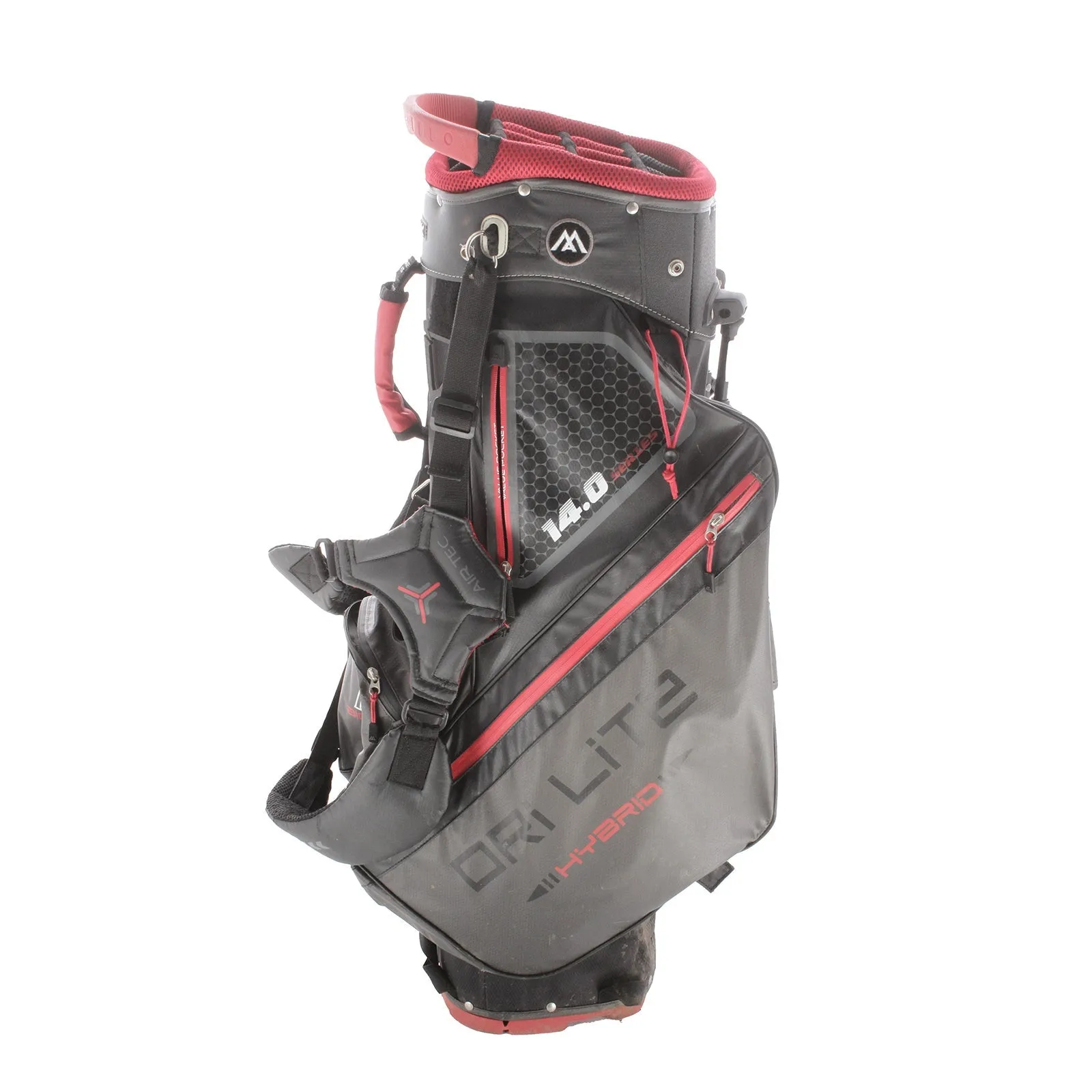 Big Max 14.0 Series Stand Bag - Red/Grey/Black