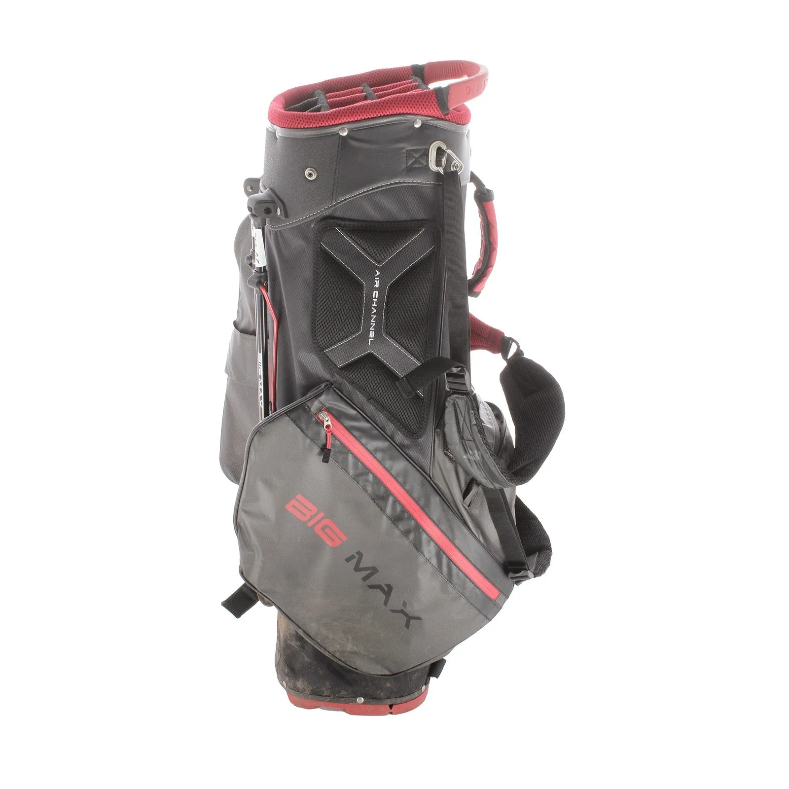 Big Max 14.0 Series Stand Bag - Red/Grey/Black