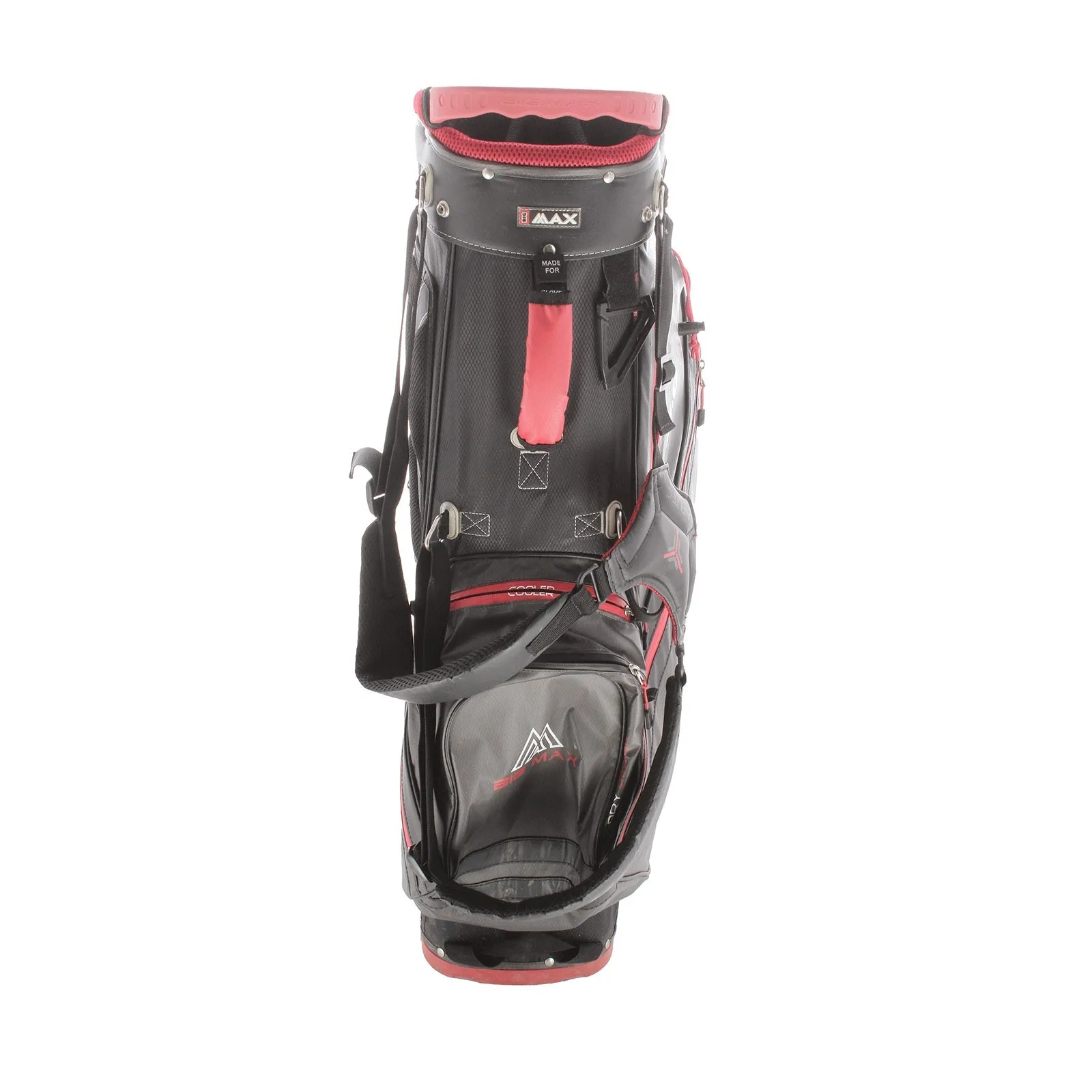 Big Max 14.0 Series Stand Bag - Red/Grey/Black