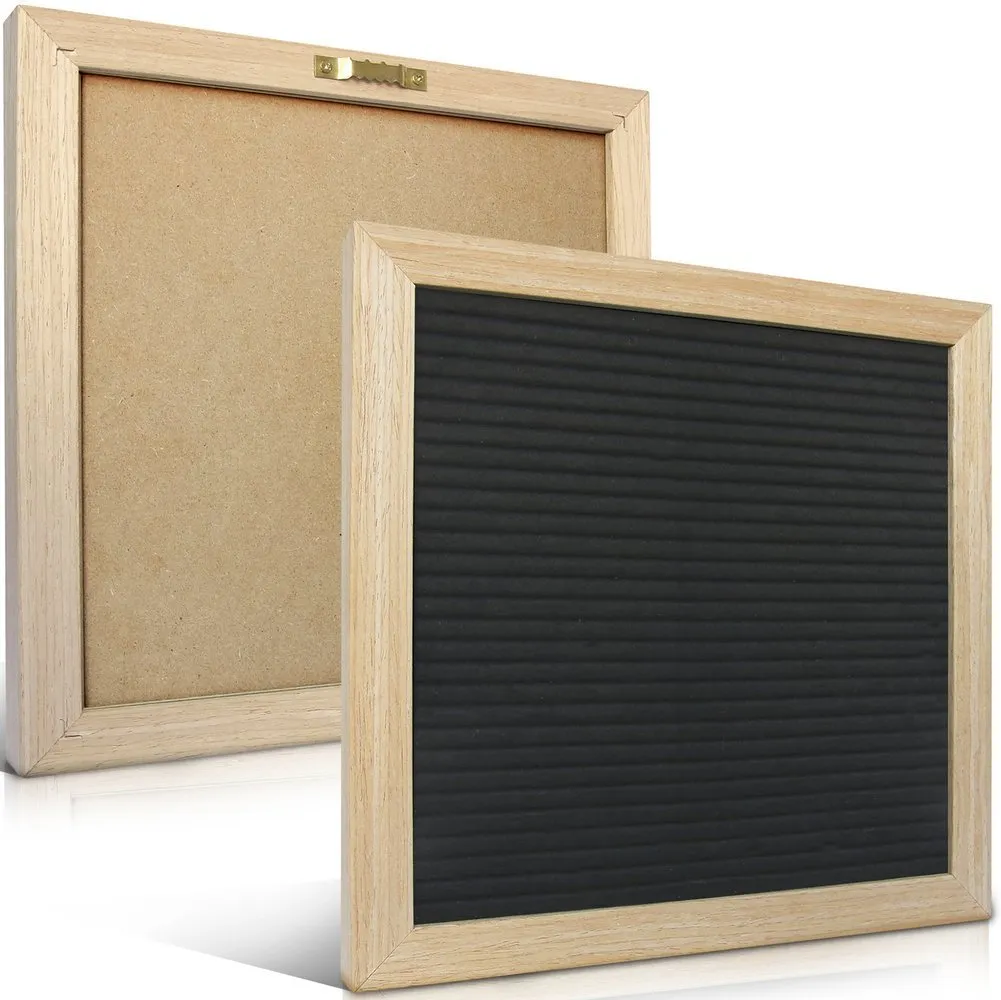 Black Felt Letter Boards with 330 Letters