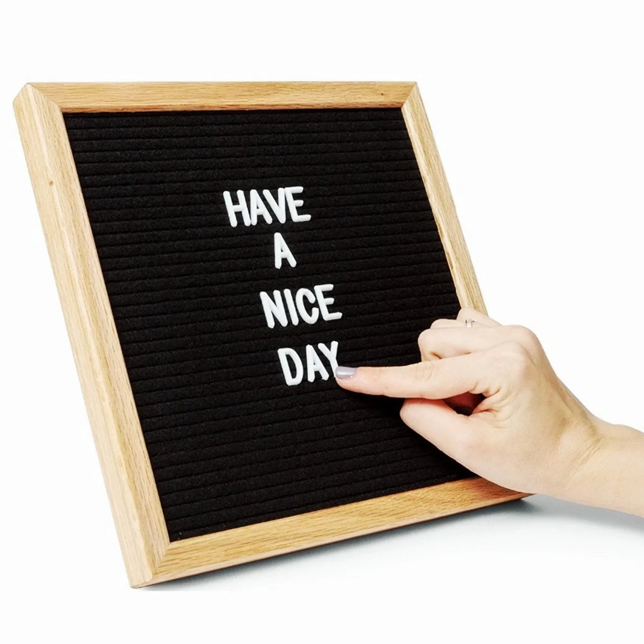 Black Felt Letter Boards with 330 Letters