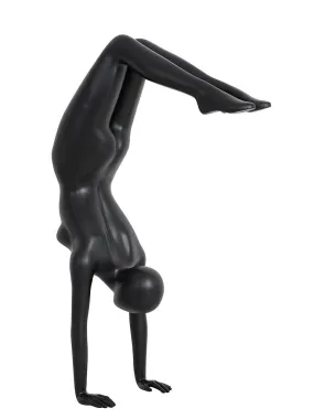 Black Female Handstand Pose Yoga Mannequin MM-YOGA04BK