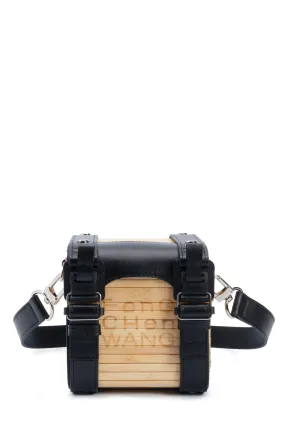 Black Square Bamboo Bag