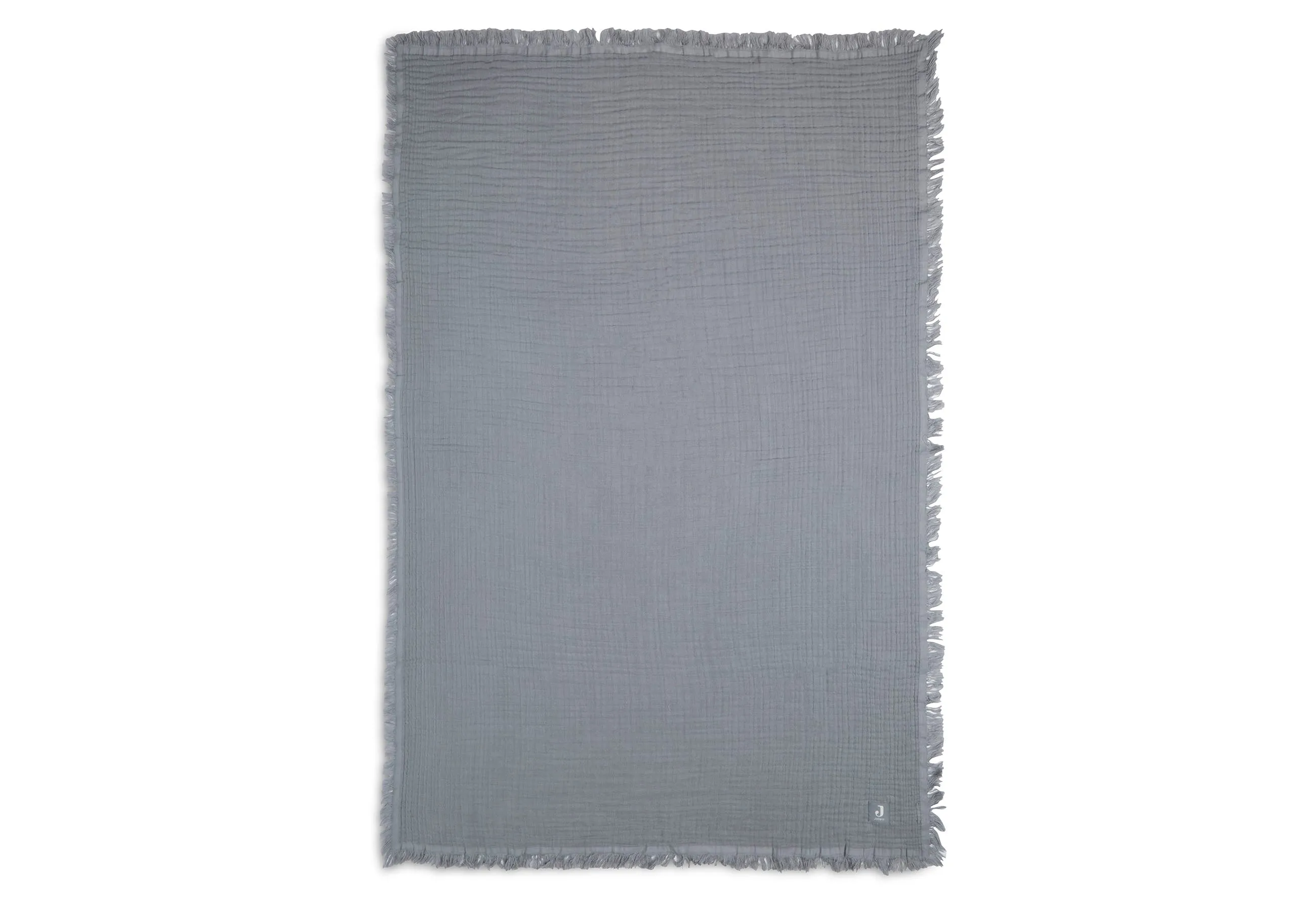 Blanket Muslin Fringe 120 x 120 cm