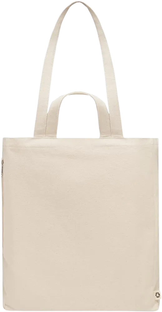 Born to be a Teacher Design - Premium recycled polycotton beach bag