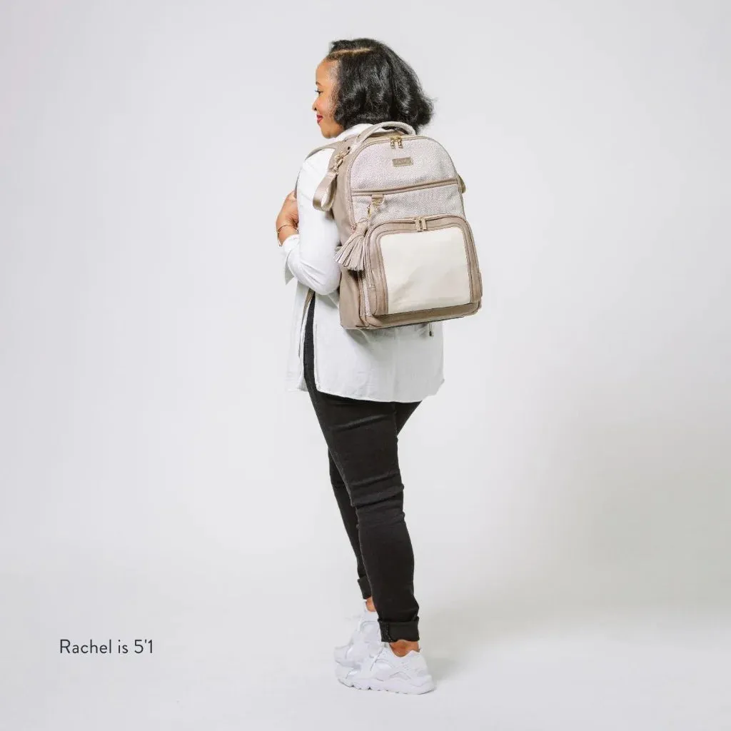 Boss Plus Large Diaper Bag - Vanilla Latte