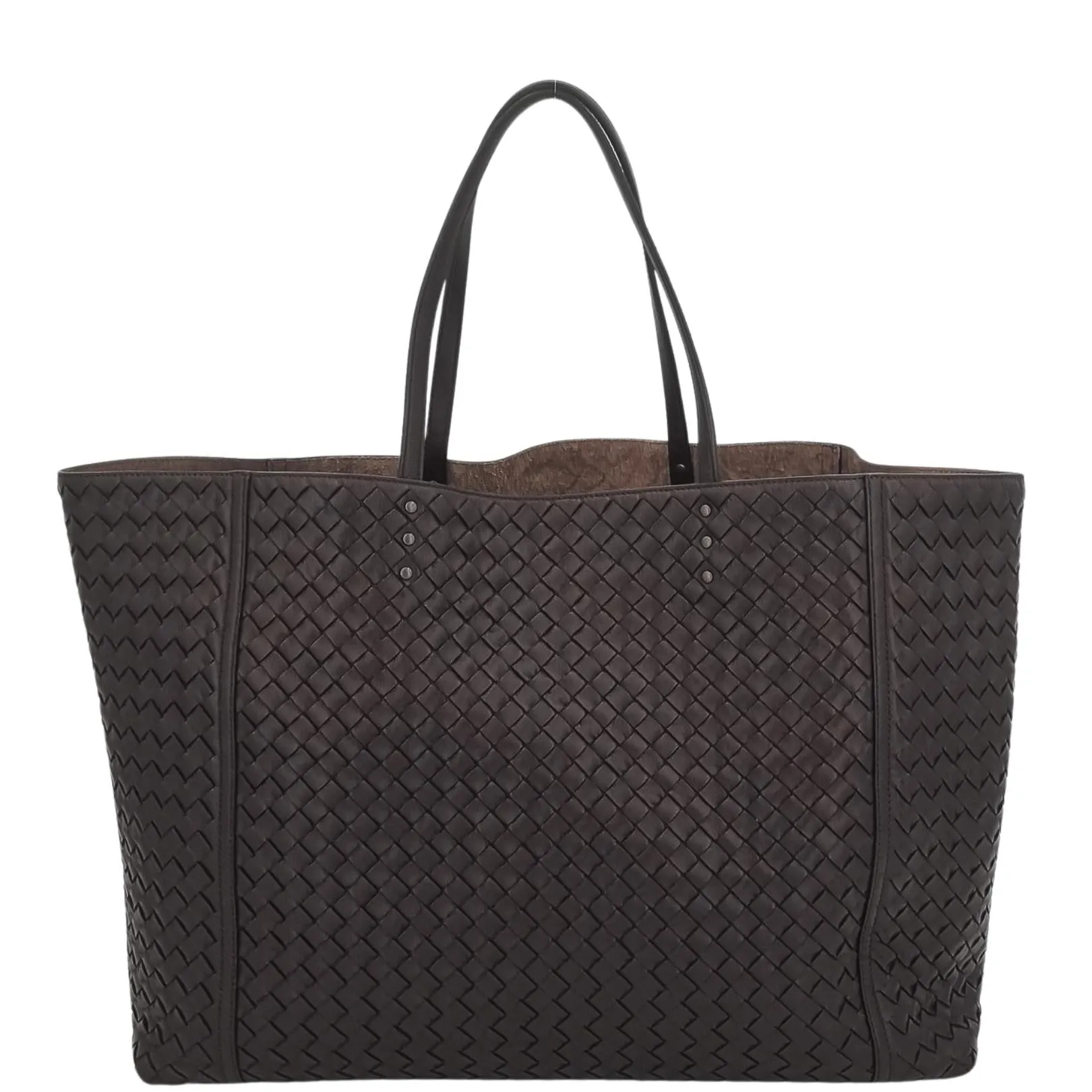 Bottega Veneta Intrecciato Tote in Brown