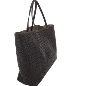 Bottega Veneta Intrecciato Tote in Brown