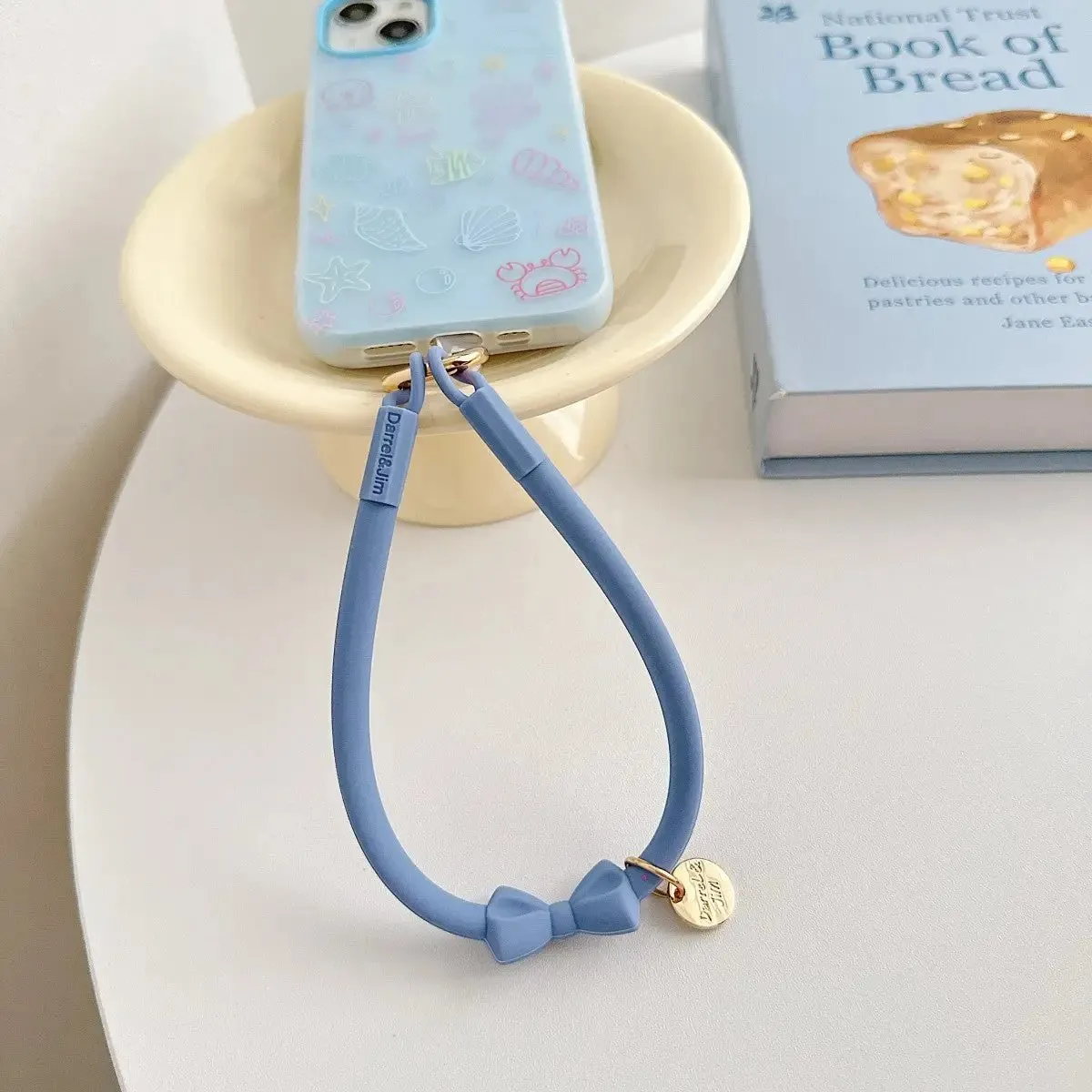 Bow-Knot Universal Silicone Phone Wrist Lanyard