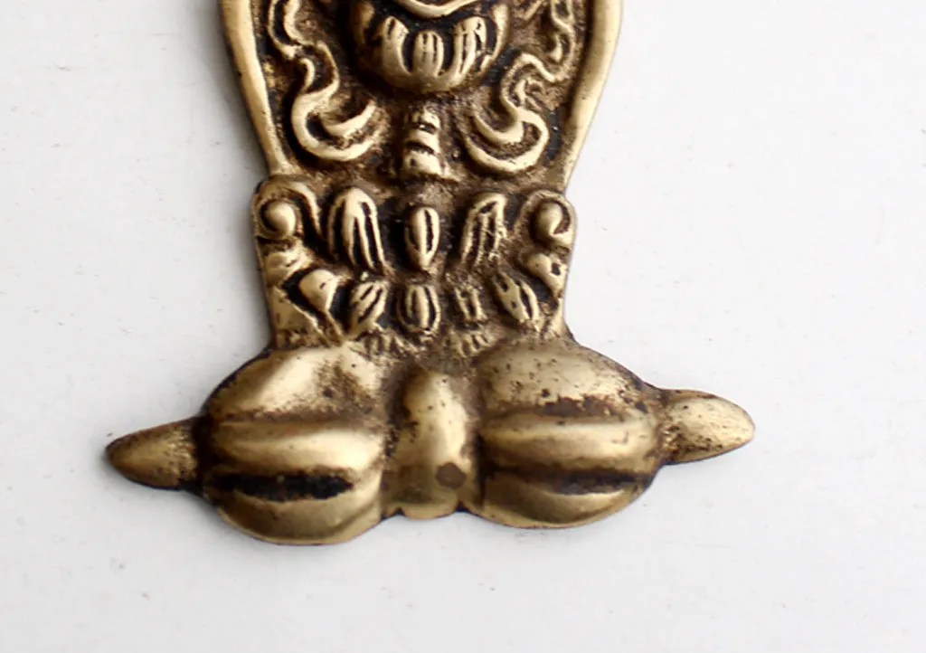 Brass Lucky Vase Dorjee Mini Pendant