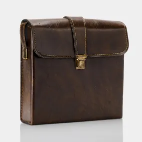 Brown Leather Camera Case