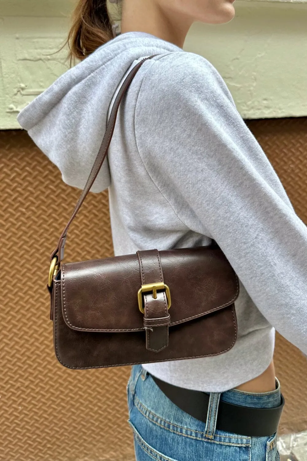 Buckle Shoulder Bag