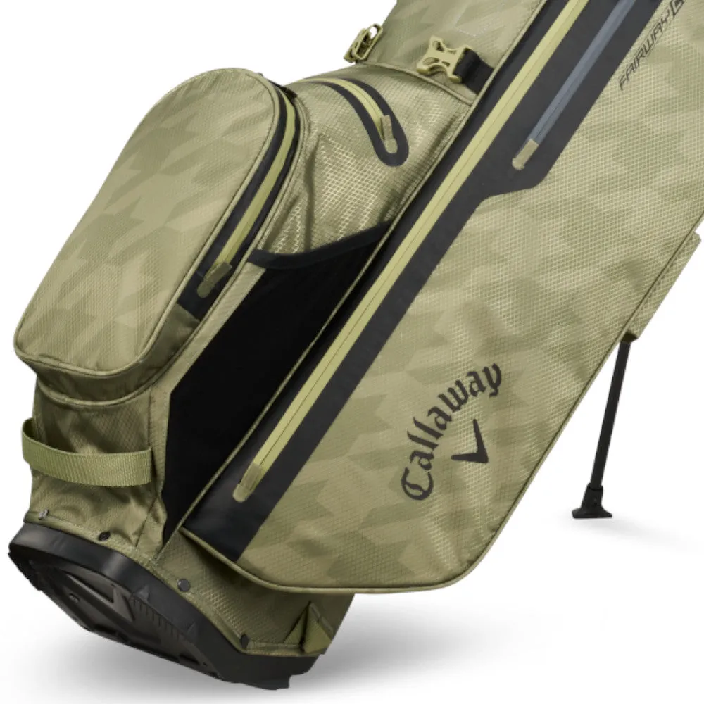 Callaway Fairway C HD Stand Bag - Olive Houndstooth