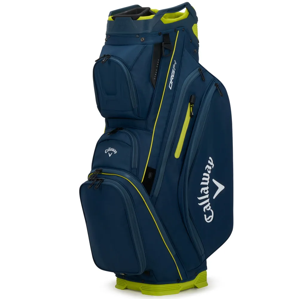 Callaway Org 14 Cart Bag - Navy/Florescent Yellow