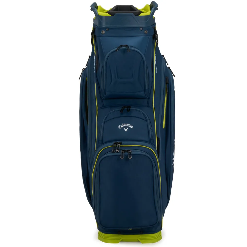 Callaway Org 14 Cart Bag - Navy/Florescent Yellow