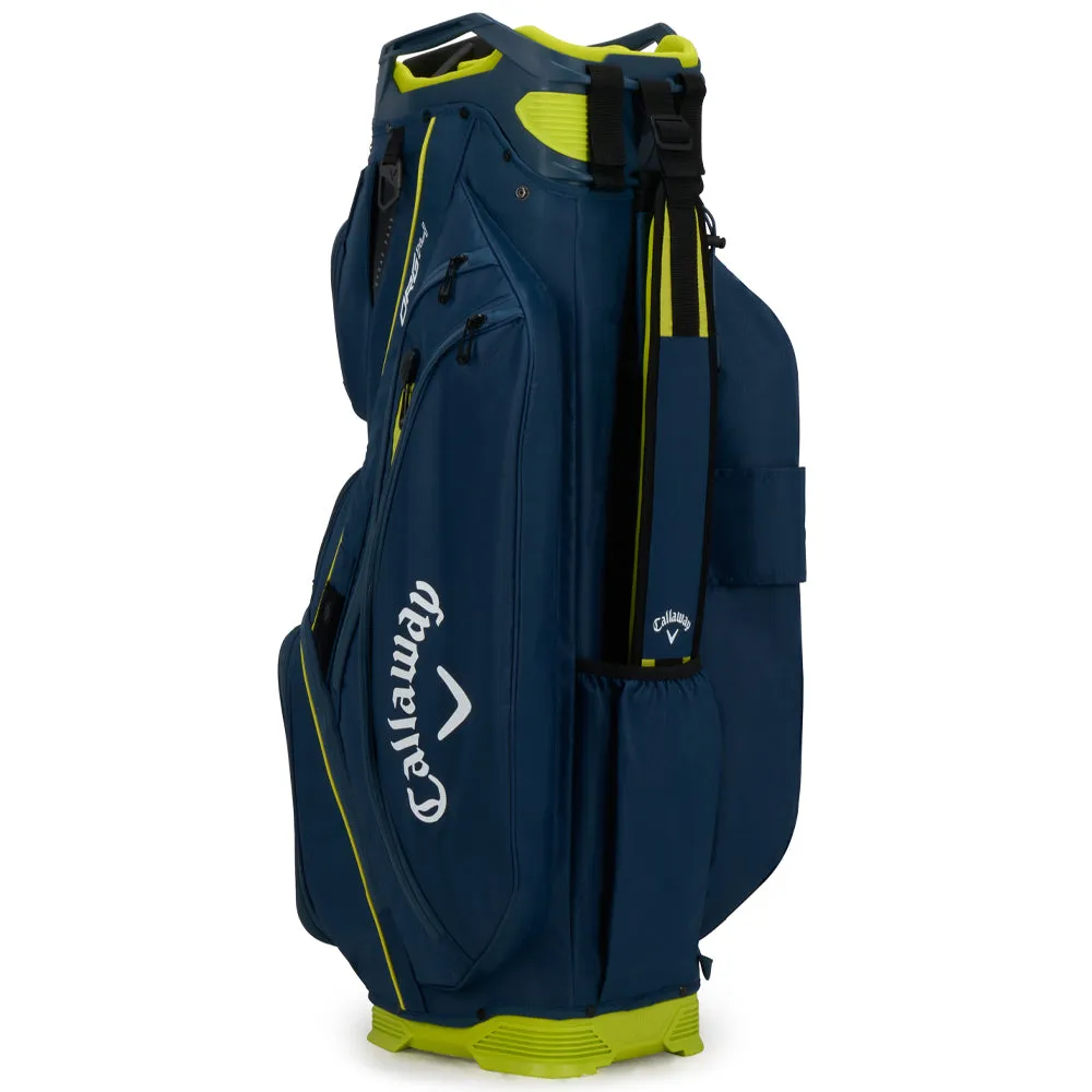 Callaway Org 14 Cart Bag - Navy/Florescent Yellow