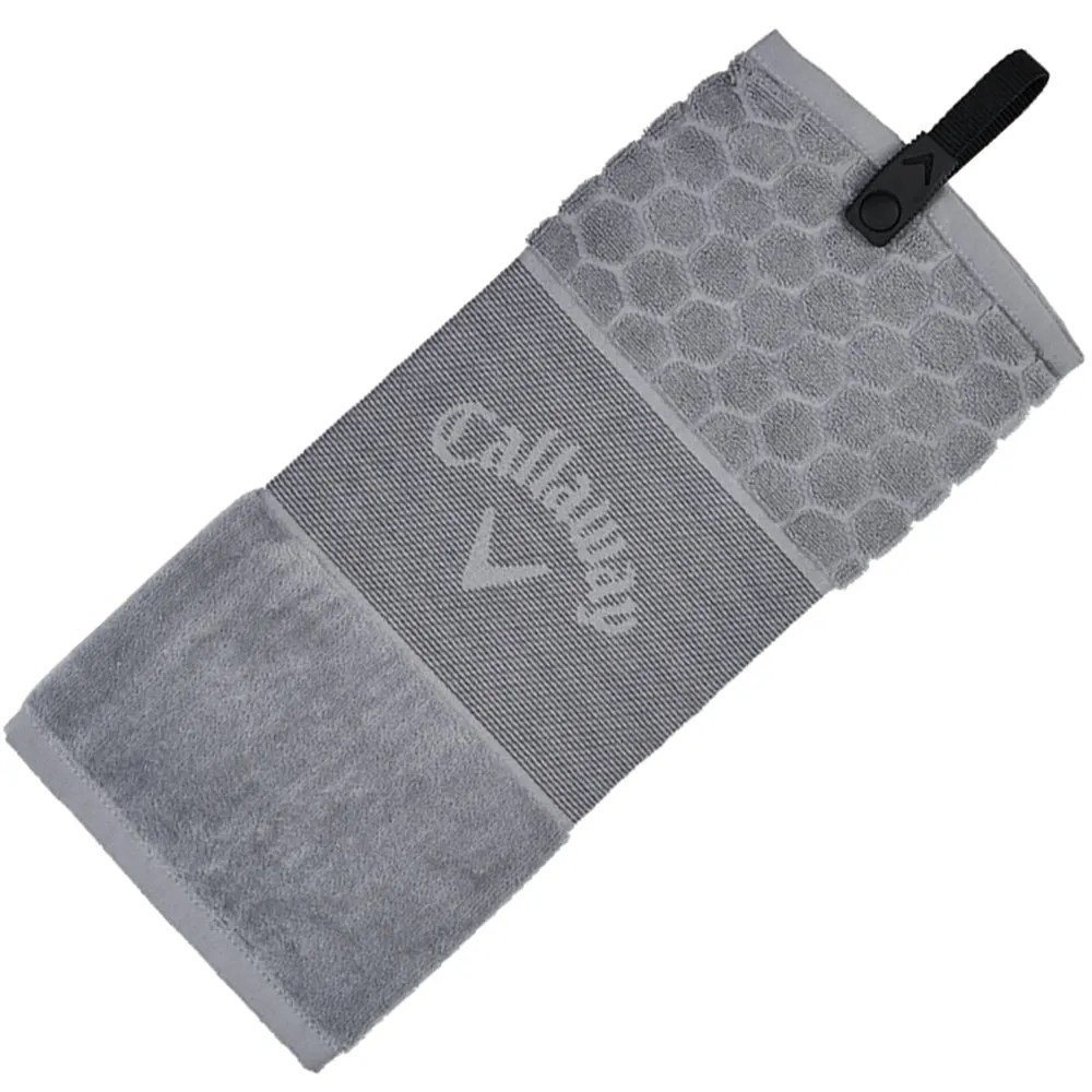 Callaway Trifold Towel - Silver