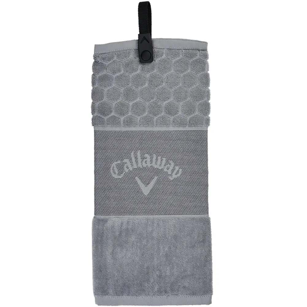 Callaway Trifold Towel - Silver