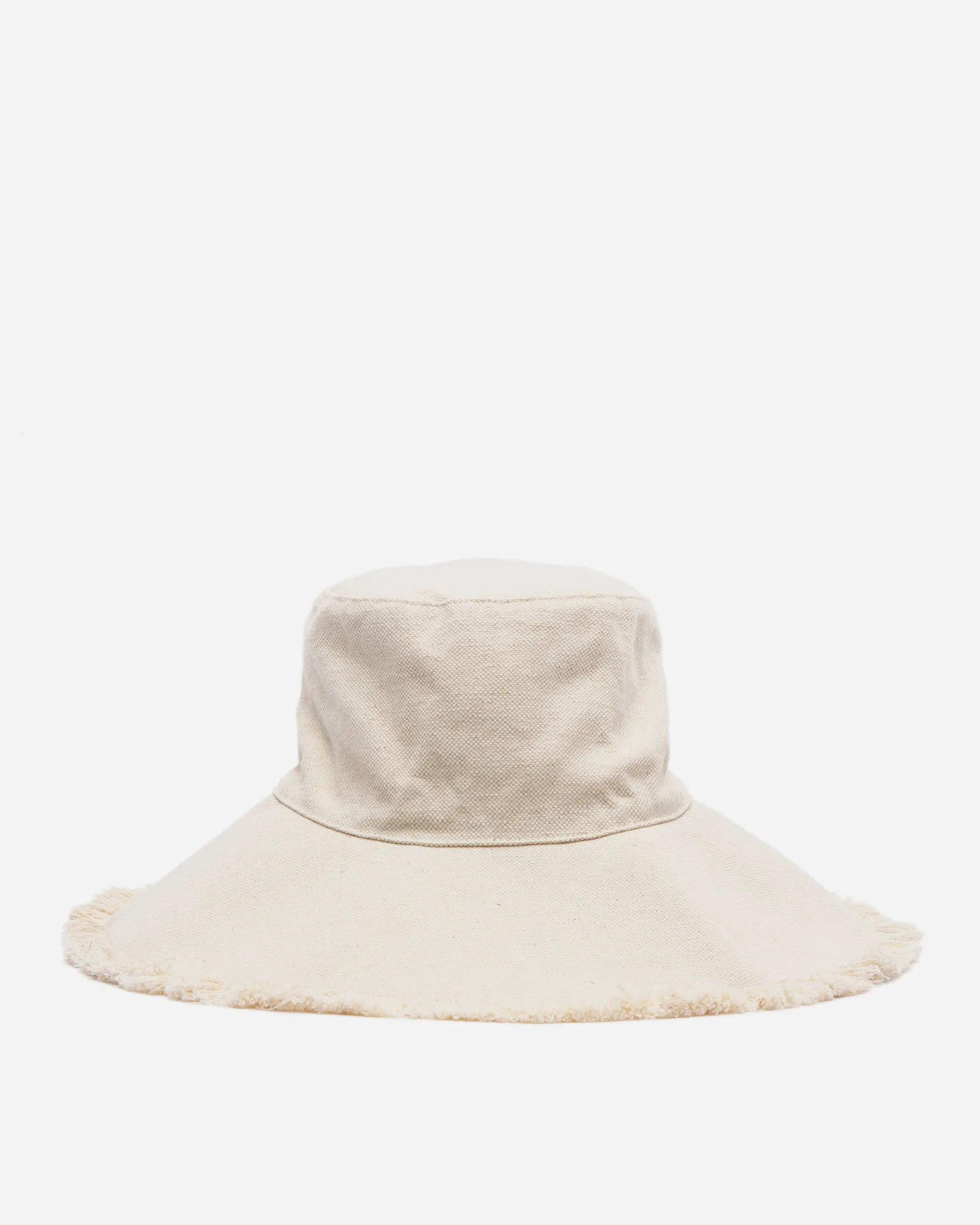 Canvas Fringe Hat Natural