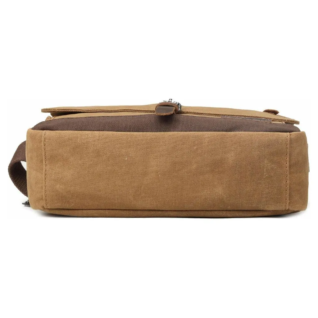 Canvas Messenger Bag - Tablet Friendly Troop London Heritage Bags